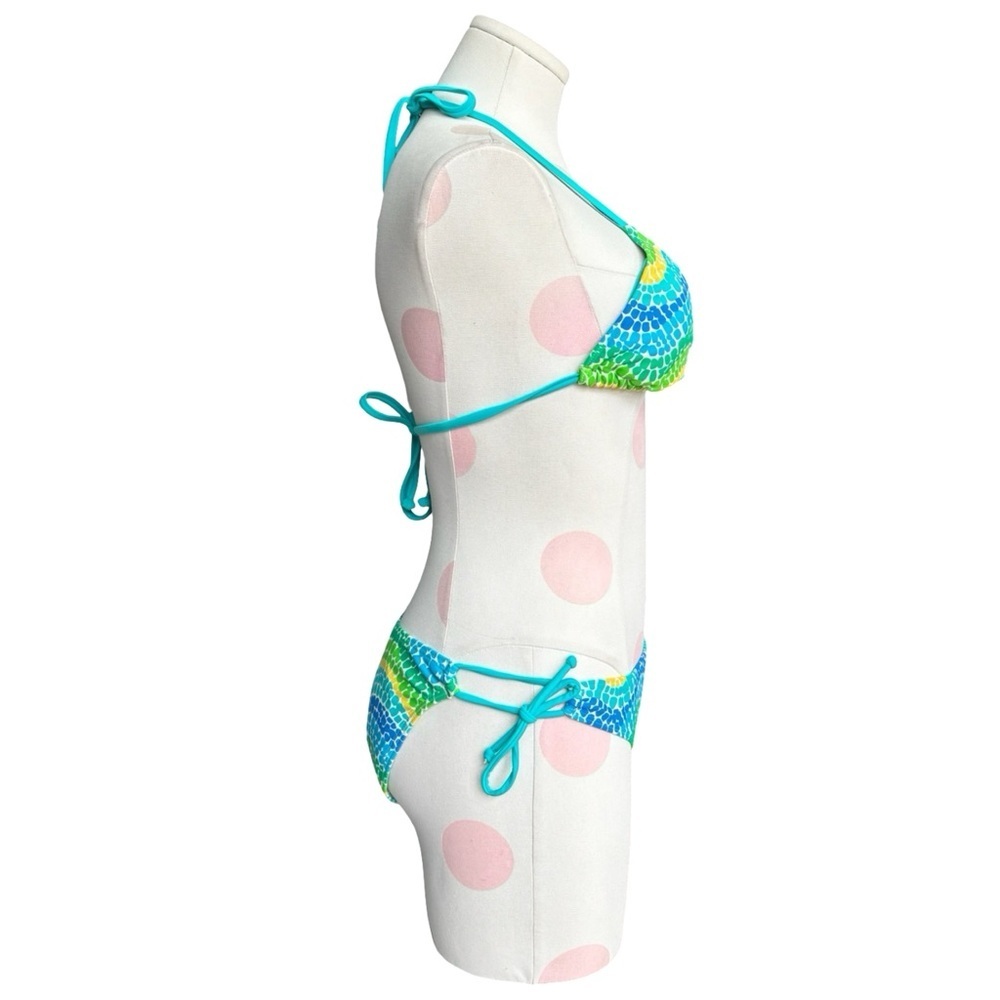 Y2K Joe Boxer String Bikini- top size small, bottoms size medium - Picture 4 of 5